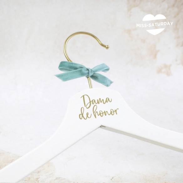 Percha BLANCA Dama de honor