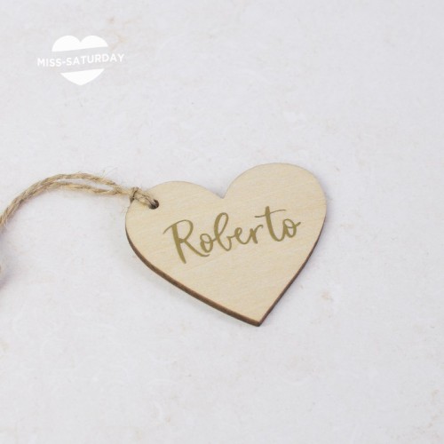 Marcasitio perso. dorado corazón