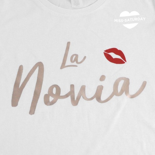 Camiseta La novia - Rosa 2