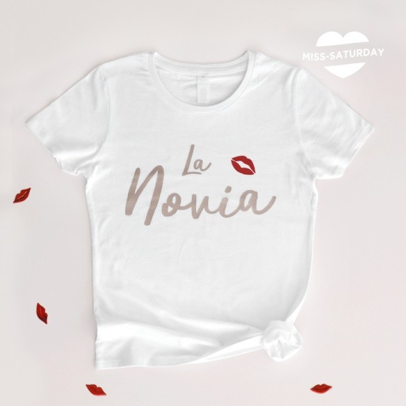 Camiseta La novia - Rosa