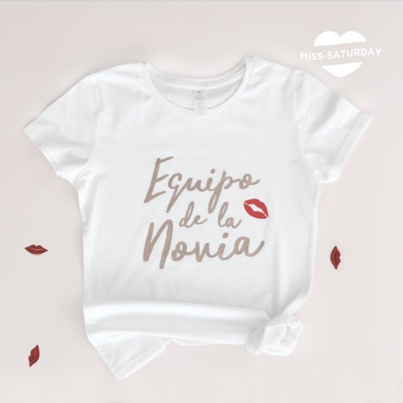 Camiseta La novia - Rosa
