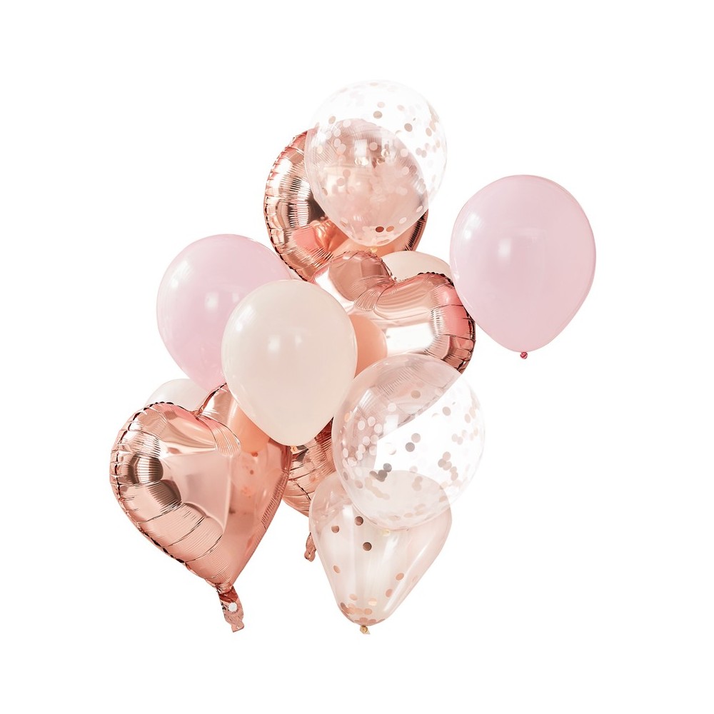 graduación cumpleaños gris claro boda Juego de 112 guirnaldas de globos de oro rosa con rosa claro globos de oro rosa y cinta para baby shower mujer niña 