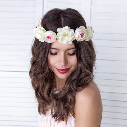 Diadema Bride con velo 2