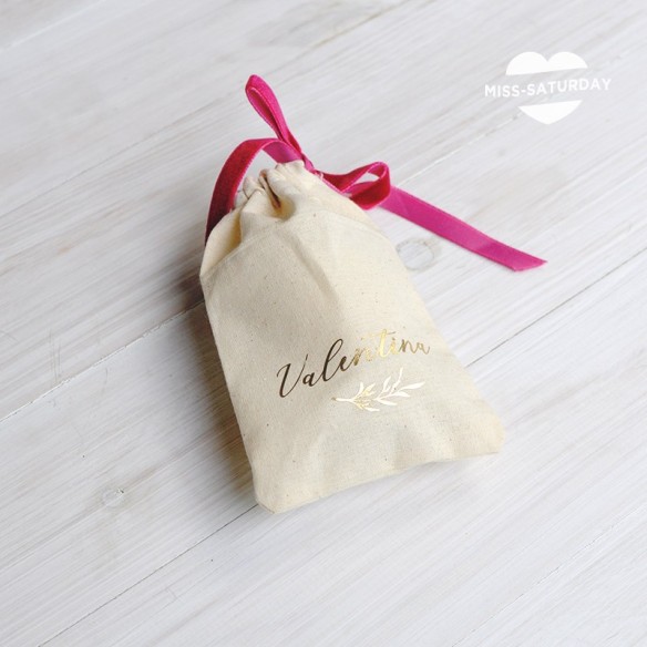 Bolsita tela person. Botanic 10 x 15 cm