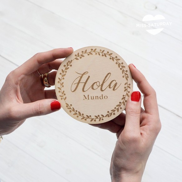 Placas cumplemes - corona