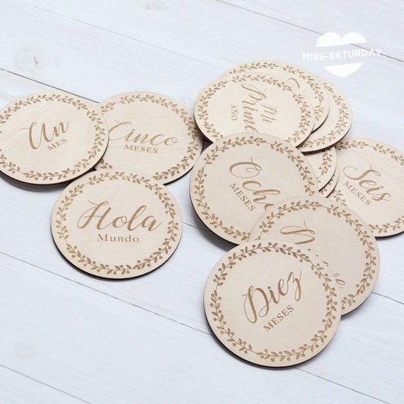 Placas cumplemes - corona