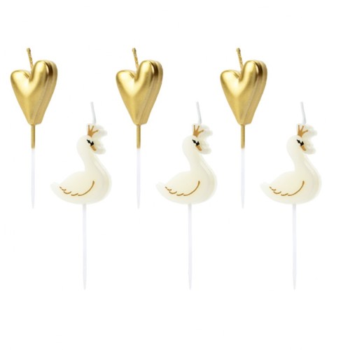 6 velas Cisne