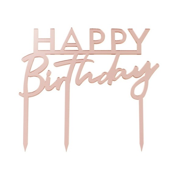 Topper personalizado cumpleaños