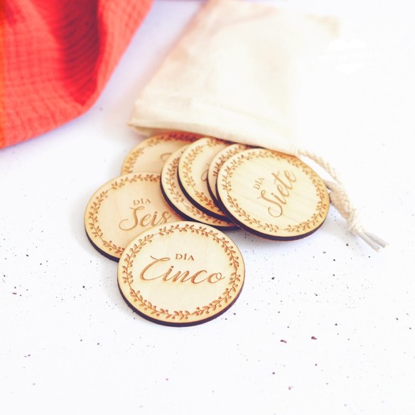 Mini Placas Nacimiento Días