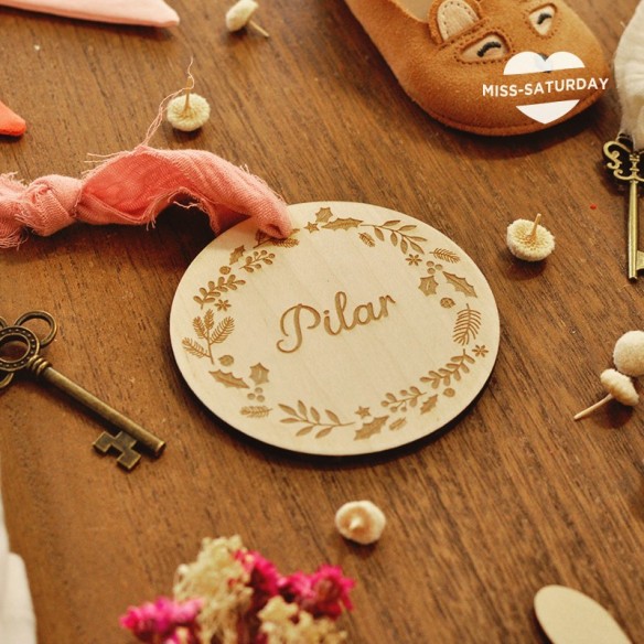 Bola Navidad Personalizada Nombre C