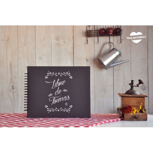 Álbum de firmas para boda