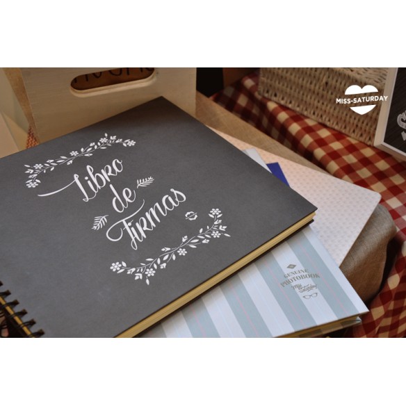Álbum de firmas para boda