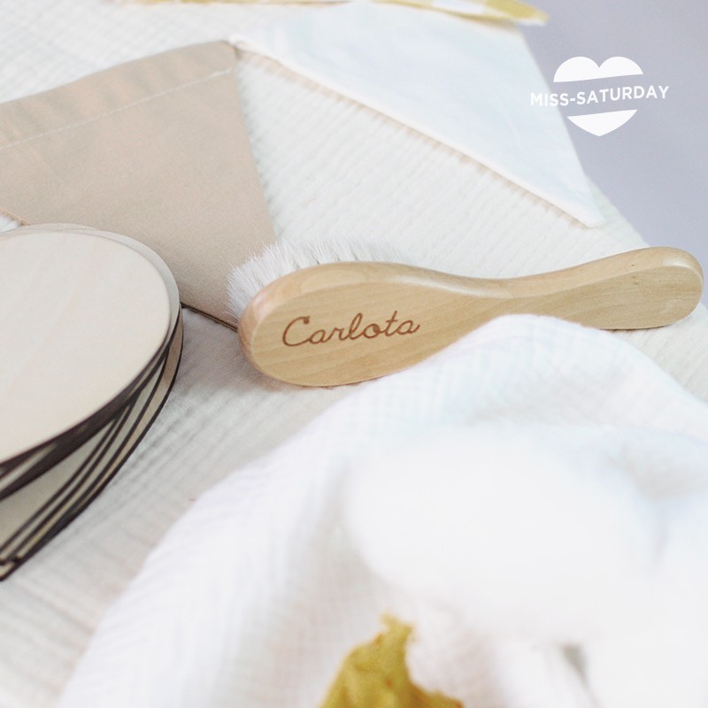 Cepillo bebé personalizado