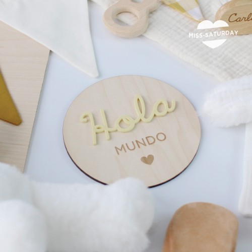 Placas cumplemes Metacrilato - rama 2