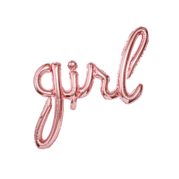 Globo foil Girl