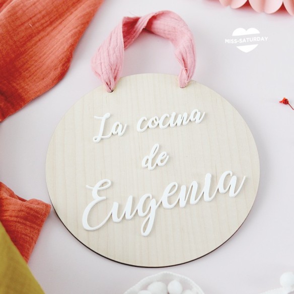 Cartel para cocinita de Ikea