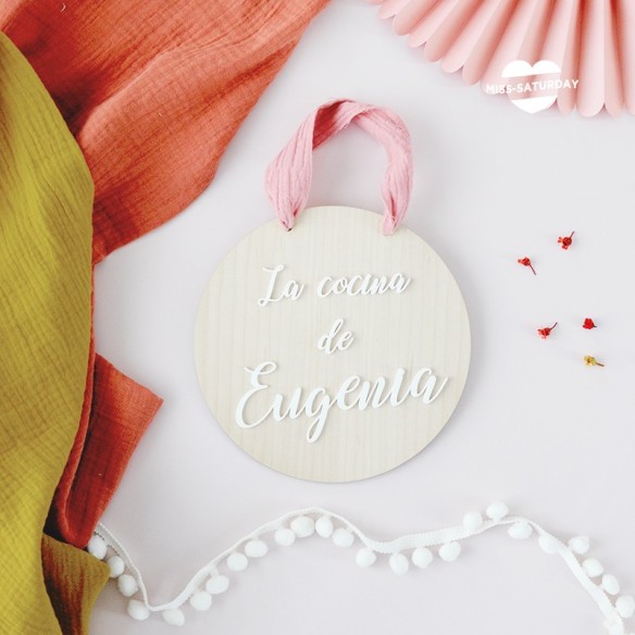 Cartel para cocinita de Ikea