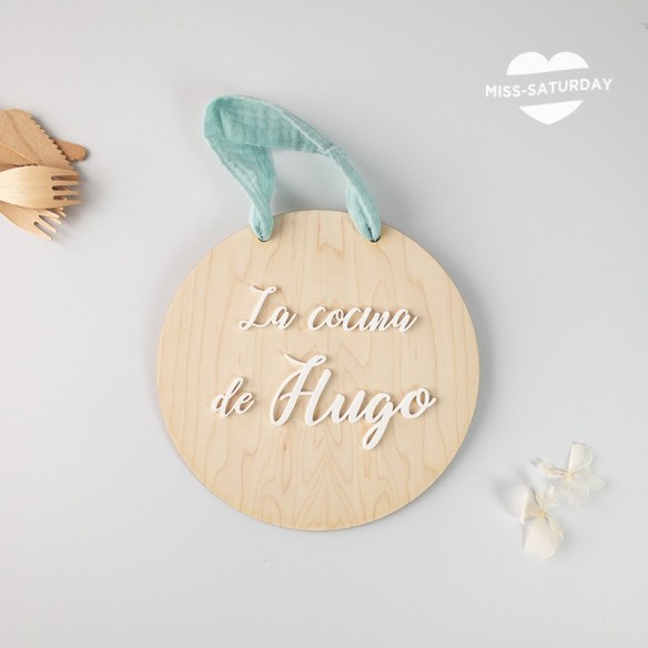 Cartel para cocinita de Ikea