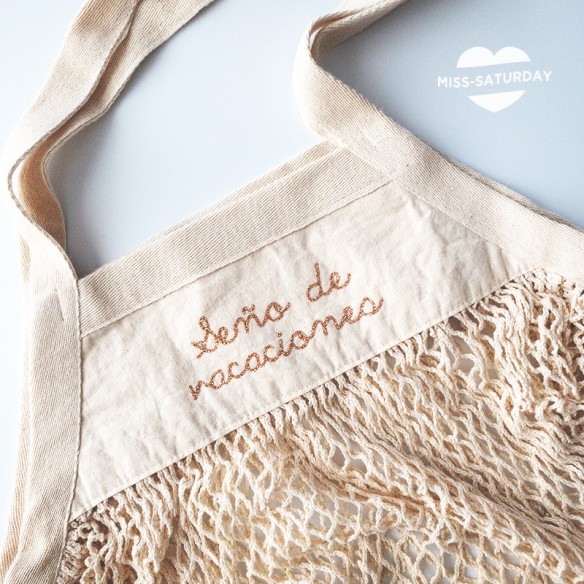 Bolsa de yute personalizada