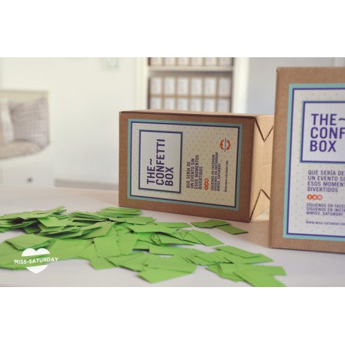 Confeti box Verde