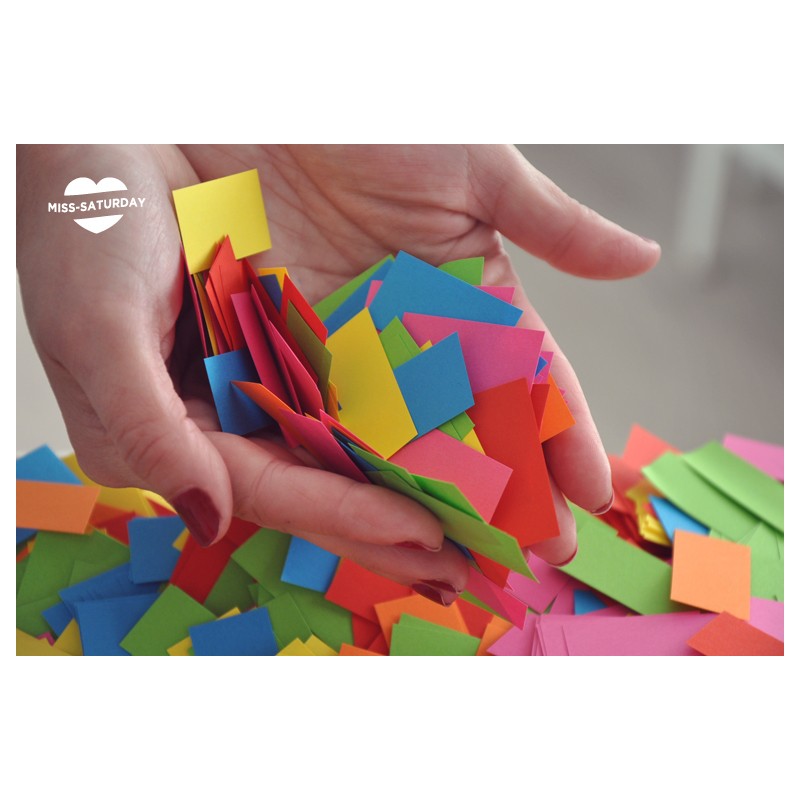 Confeti box Naranja Confeti box Naranja
