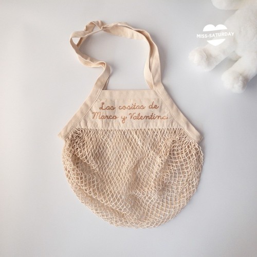 Bolsa de malla Las cositas de