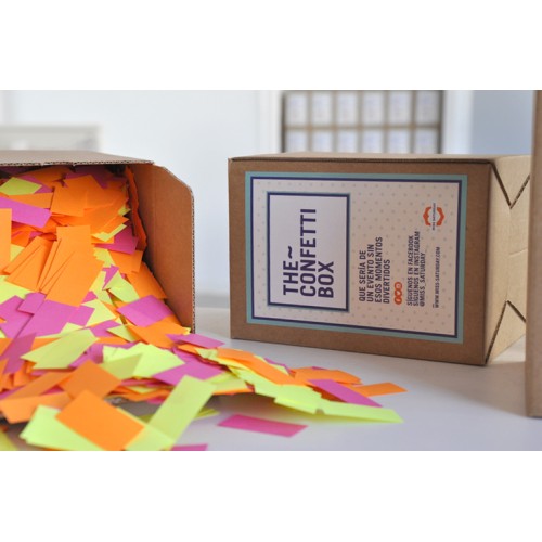 Confeti box Fluor Mix