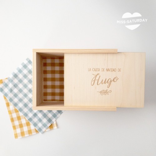 Caja de Navidad personalizada