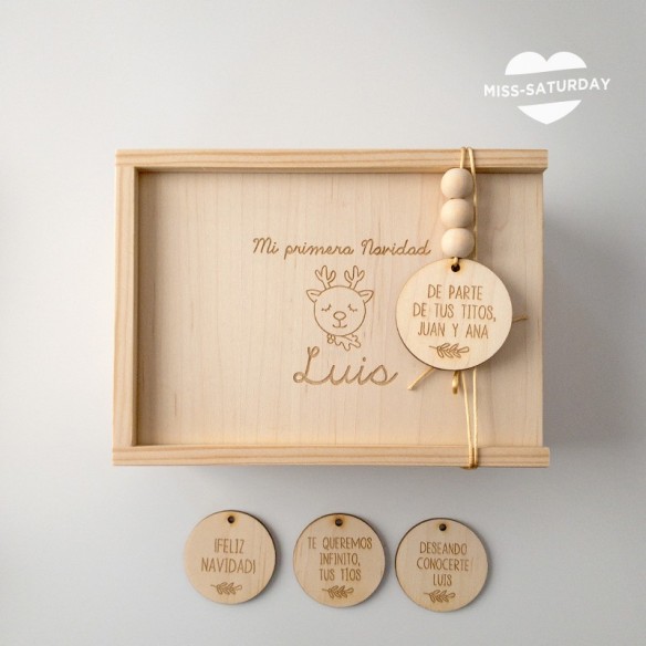 Caja de Navidad personalizada