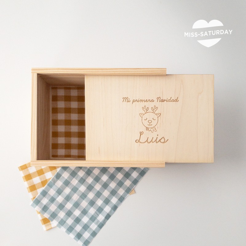 Caja de Navidad personalizada Caja de Navidad personalizada
