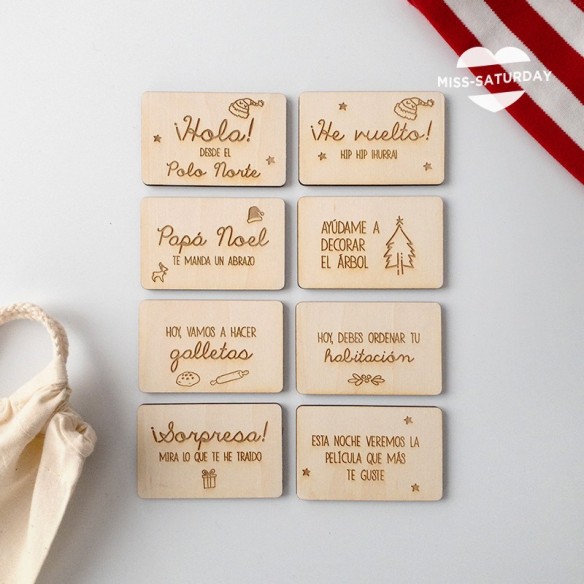 Bolsita con 12 actividades para duende