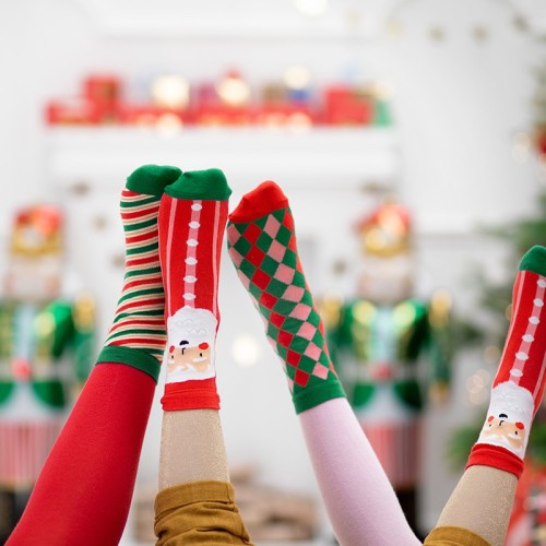 Calcetines Papá Noel niños 2