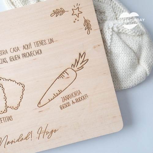 Placa para Papá Noel 2