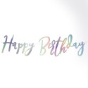 Guirnalda iridiscente Happy Birthday