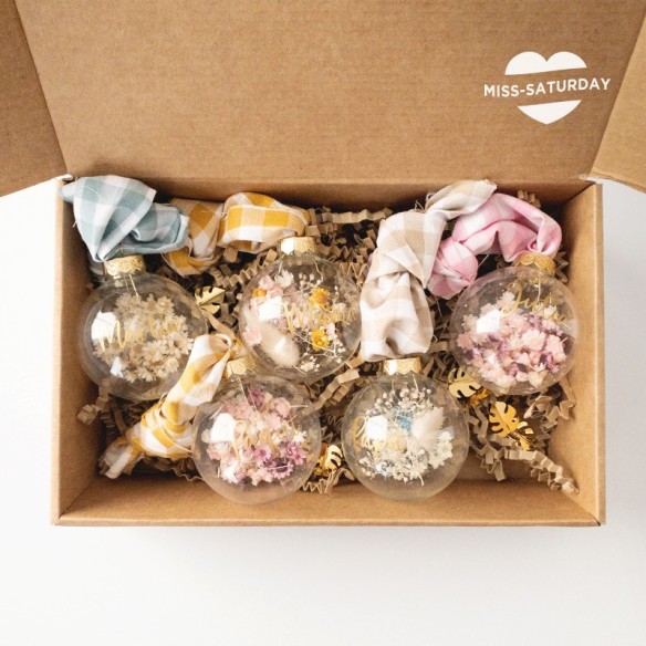 Bolas de Navidad vidrio