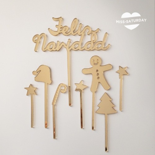 Toppers Feliz Navidad