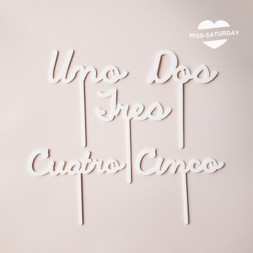 8 Toppers Uno Infantil