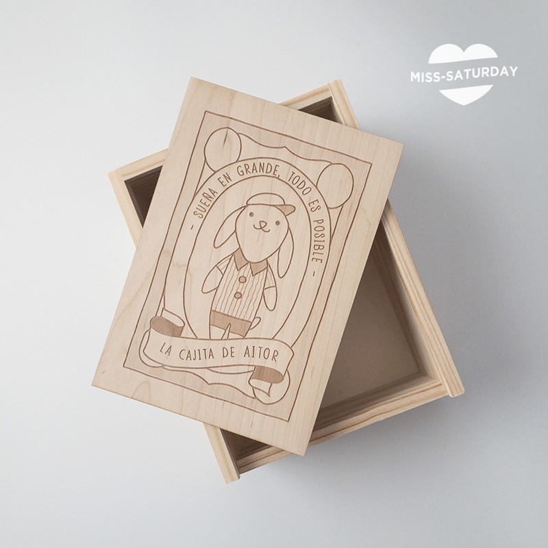 Caja conejito