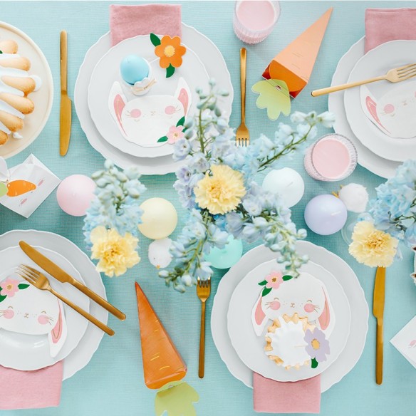 12 Servilletas Conejo