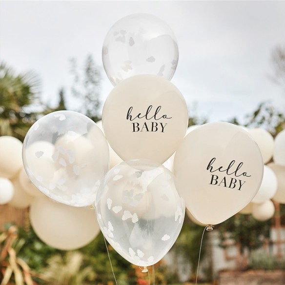 Camino de mesa globos