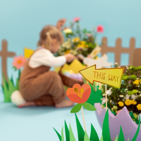 Flechas busqueda tesoro conejito