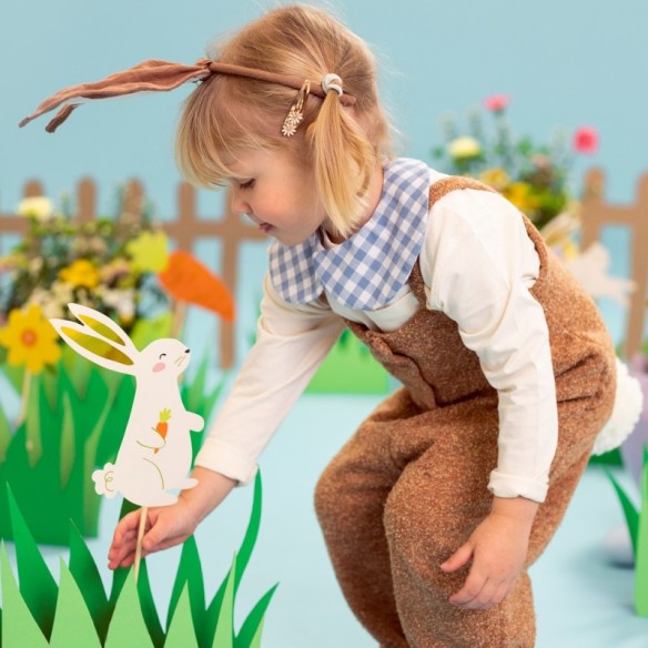 Flechas busqueda tesoro conejito