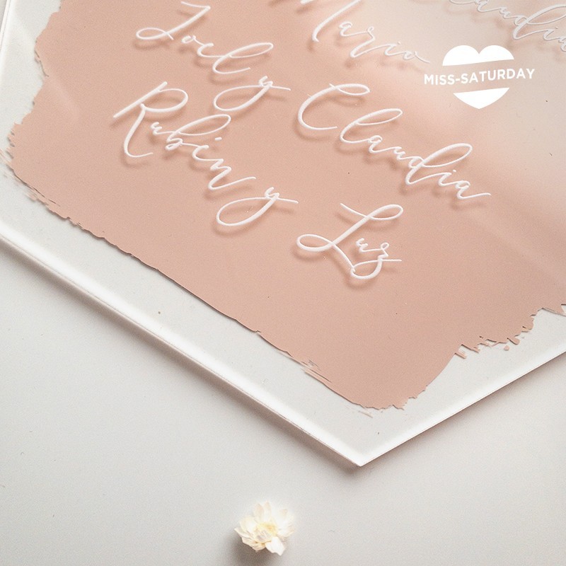 Plan de mesa para boda