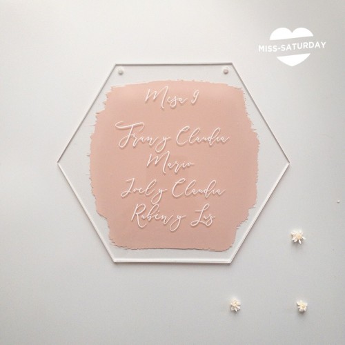 Plan de mesa para boda