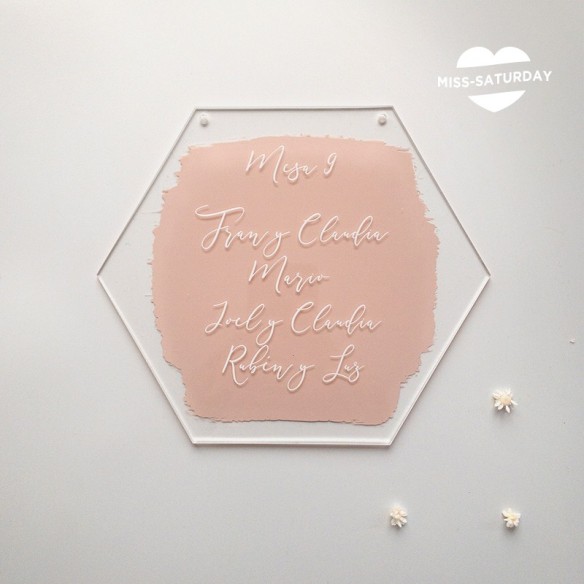 Plan de mesa para boda