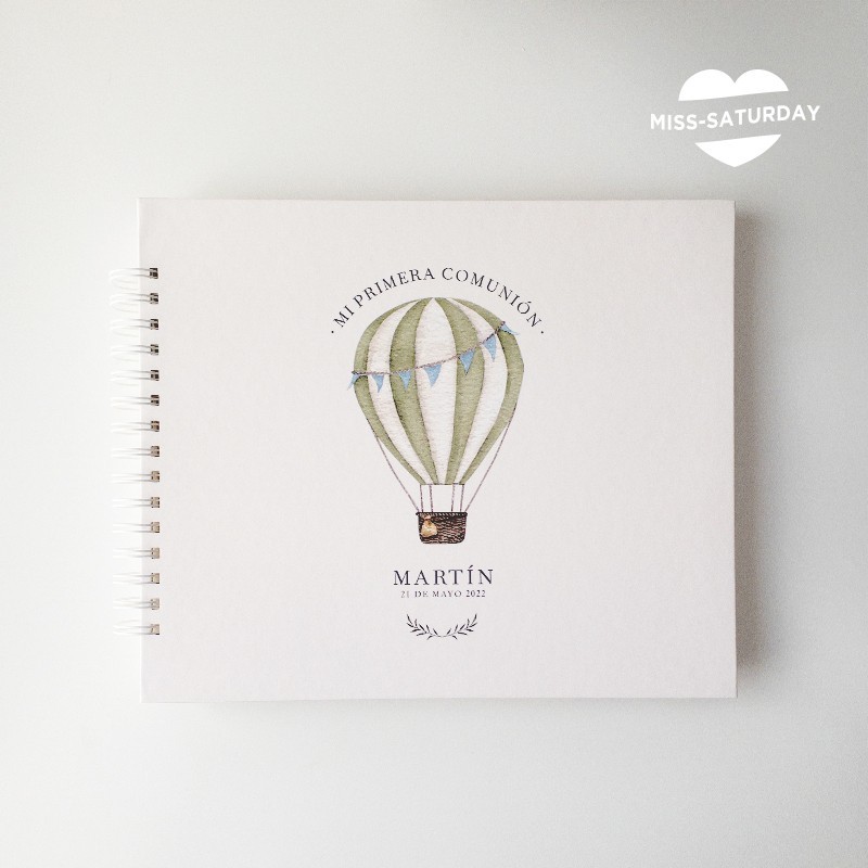 Álbum personalizado Comunión Niño