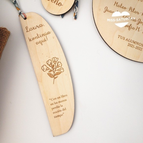 Placa regalo para profesores