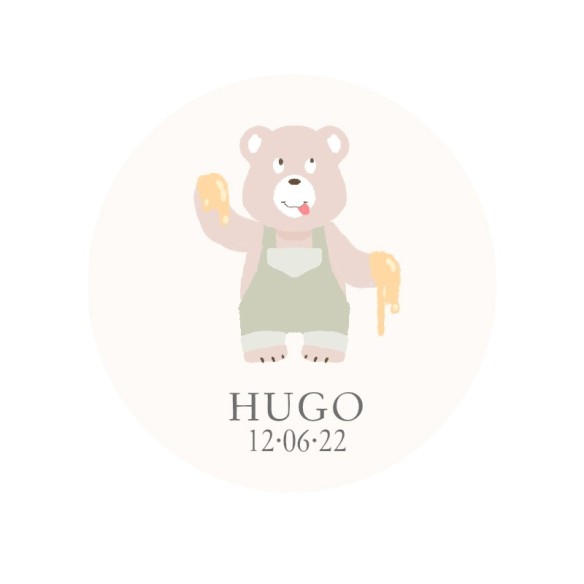 Pegatinas detalles comunión