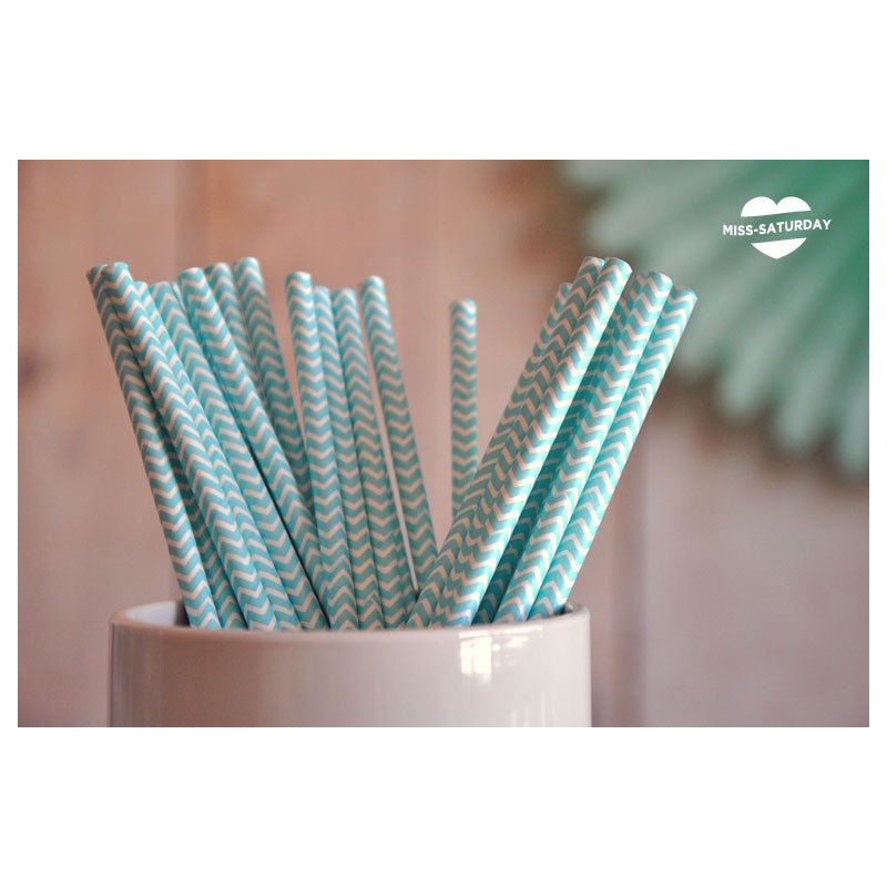 cajitas chevron mint