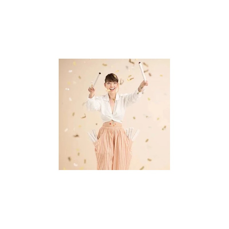 Varilla de confetti rectangular...